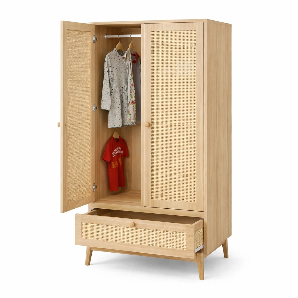 Kleiderschrank Holzoptik-danorae